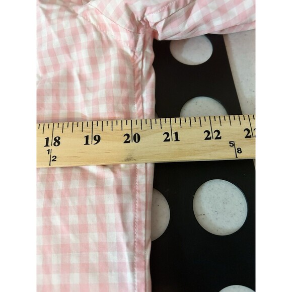 Vineyard Vines Classic Fit Tucker Shirt Mens Small Pink Gingham Long Sleeve - Picture 5 of 7